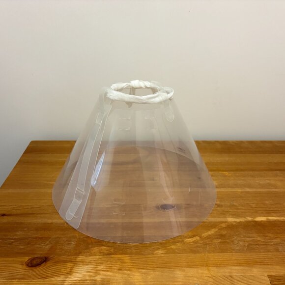 Pivetal Baxter Clear Size 25 Elizabethan collar ecollar dog recovery collar cone - Picture 4 of 7